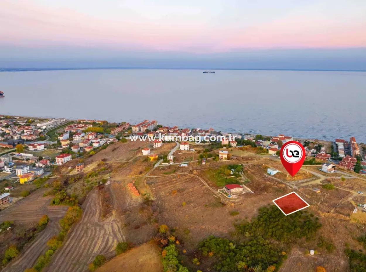 Kumbağ'da Konut İmarlı 360M2 İnşaata Hazır Manzaralı Arsa