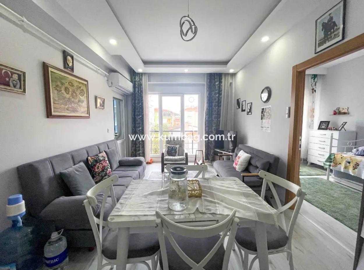 Kumbağ Pazar Sokağı Yeni İskanlı Full Eşyalı Satılık 2+1 Daire