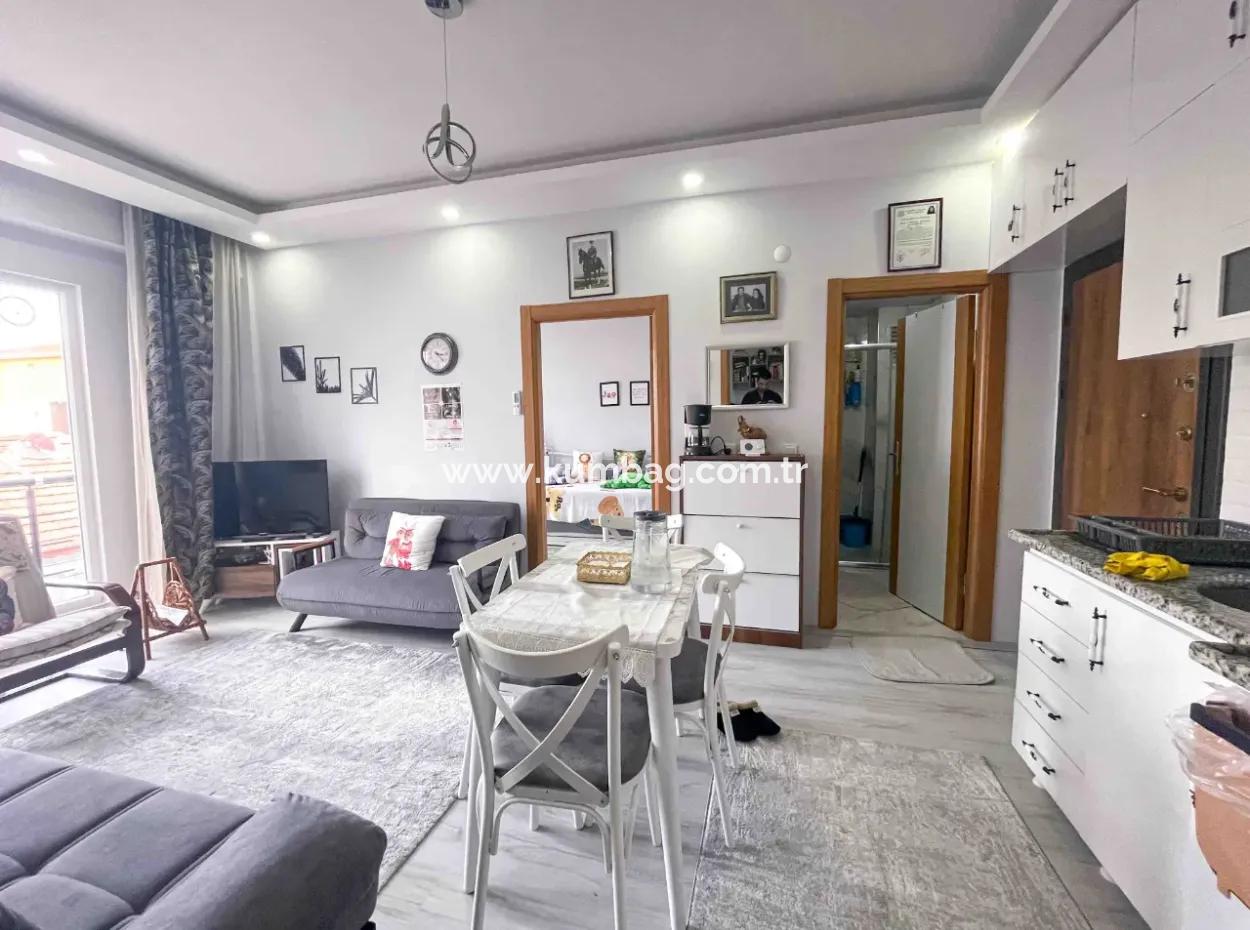 Kumbağ Pazar Sokağı Yeni İskanlı Full Eşyalı Satılık 2+1 Daire