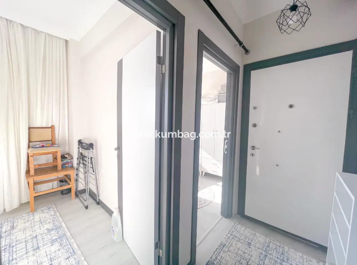 Komple Deniz Manzaralı Kumbağ Tepede İskanlı Satılık 2+1 Daire