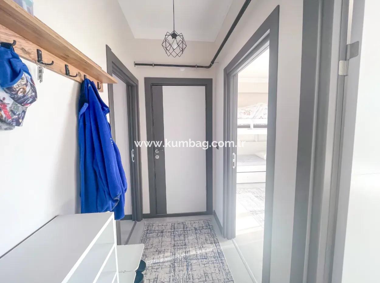 Komple Deniz Manzaralı Kumbağ Tepede İskanlı Satılık 2+1 Daire