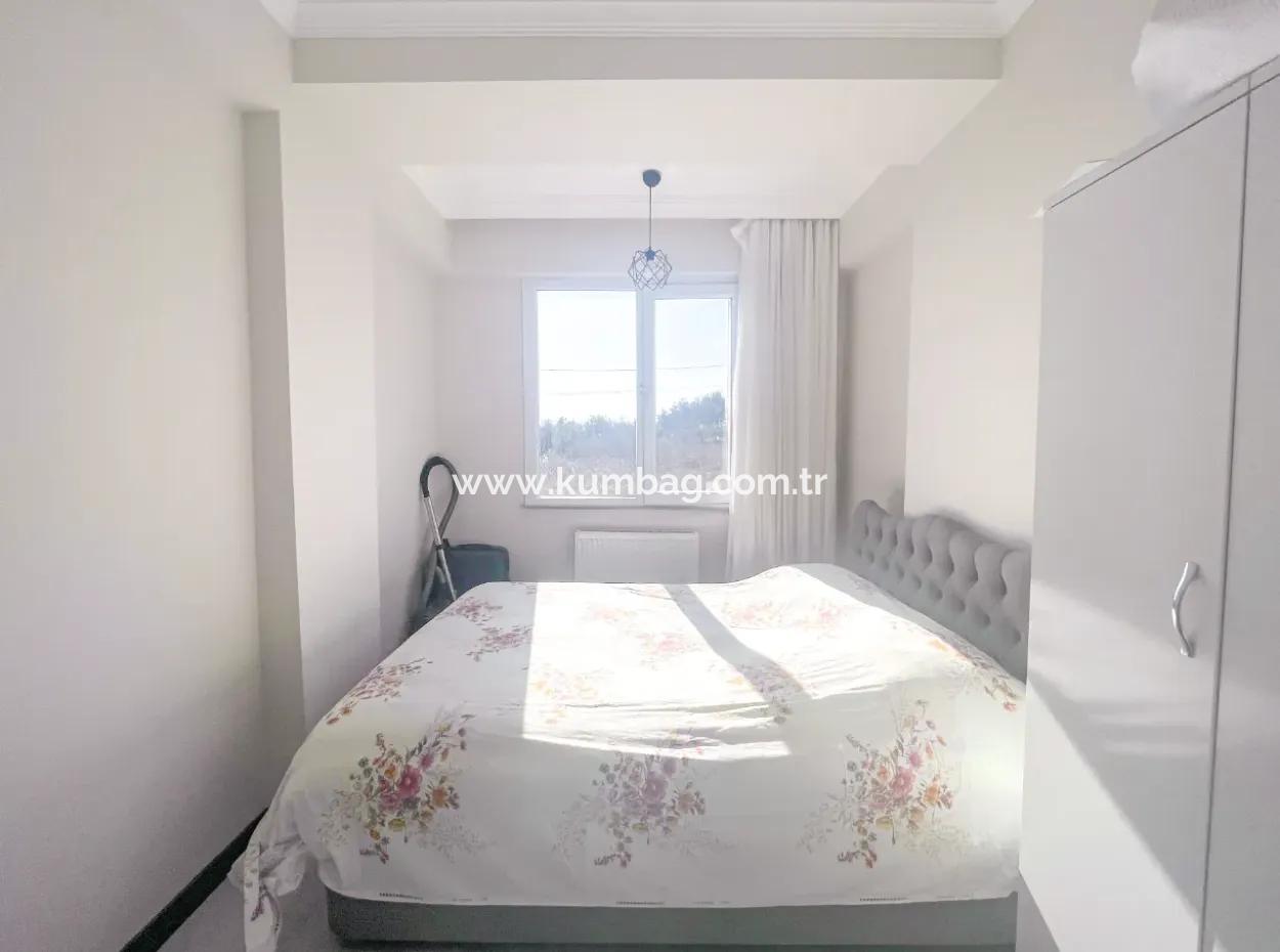 Komple Deniz Manzaralı Kumbağ Tepede İskanlı Satılık 2+1 Daire