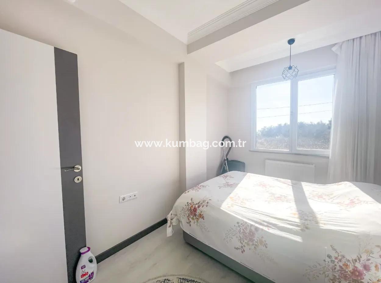 Komple Deniz Manzaralı Kumbağ Tepede İskanlı Satılık 2+1 Daire