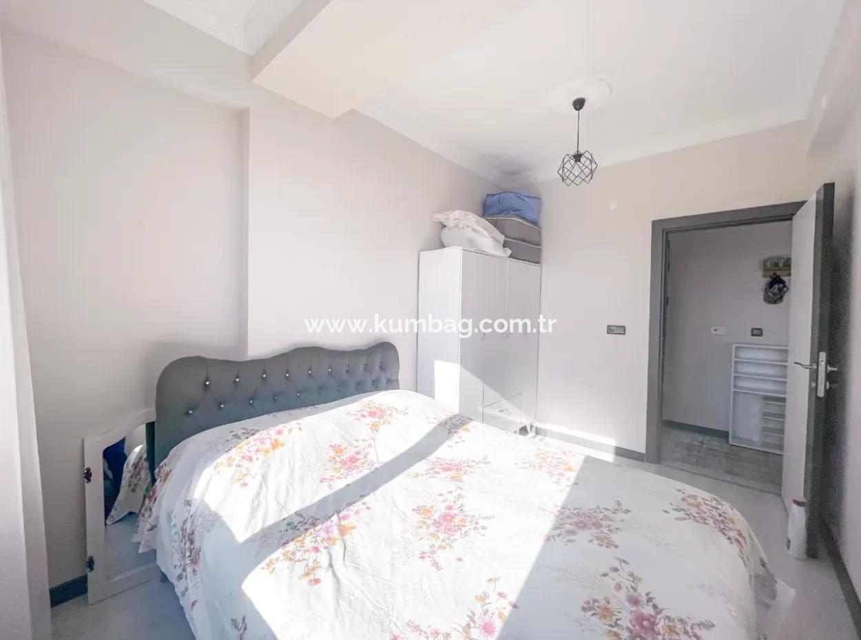 Komple Deniz Manzaralı Kumbağ Tepede İskanlı Satılık 2+1 Daire