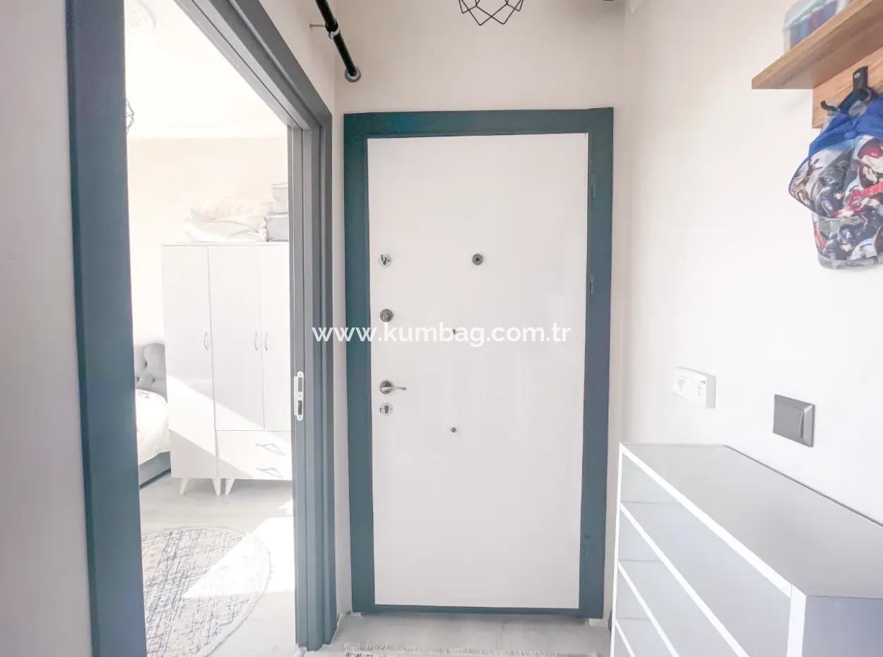 Komple Deniz Manzaralı Kumbağ Tepede İskanlı Satılık 2+1 Daire