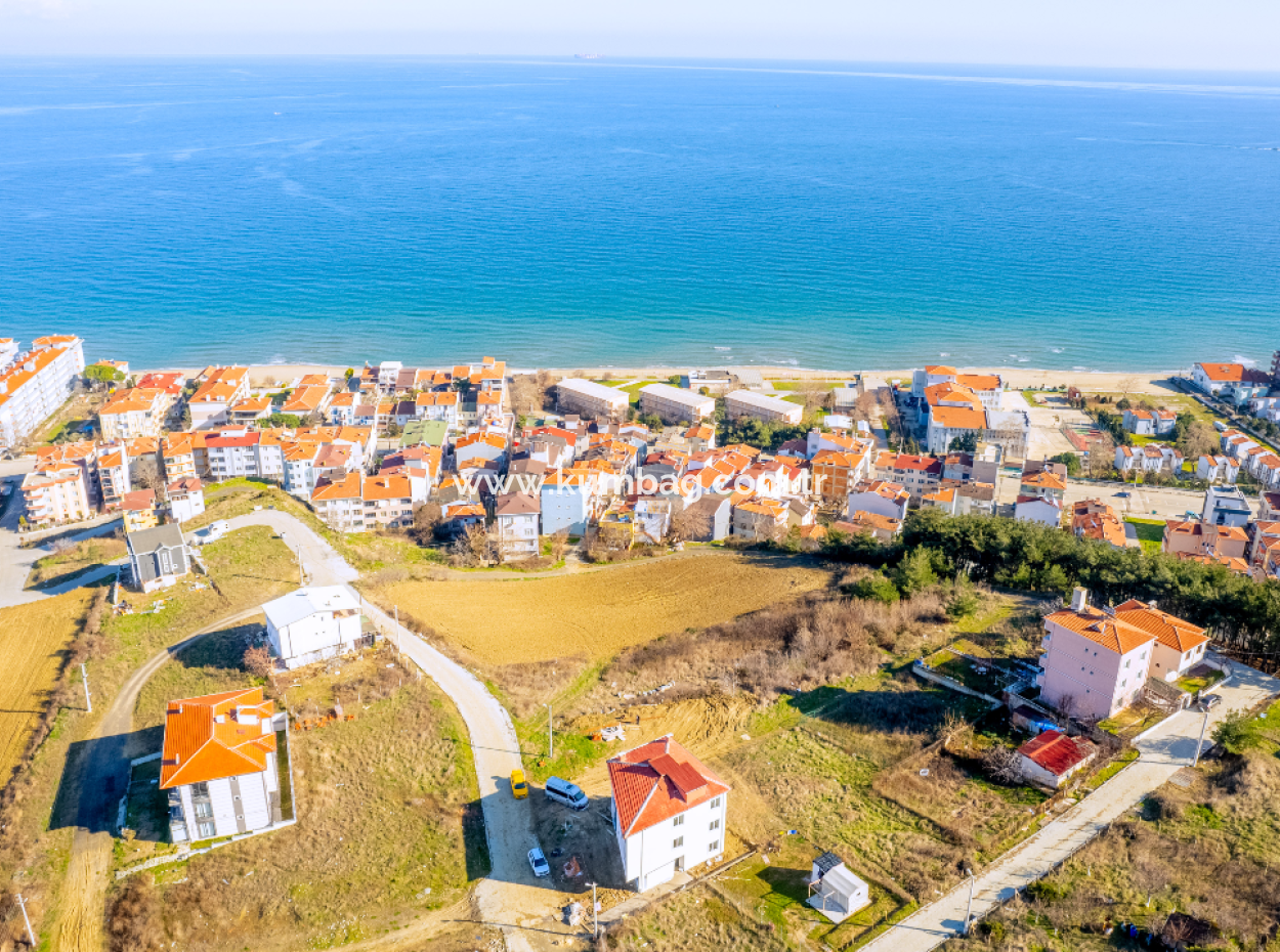 Kumbağ'da Panoramik Deniz Manzaralı Satılık Sıfır 1+1 Daire