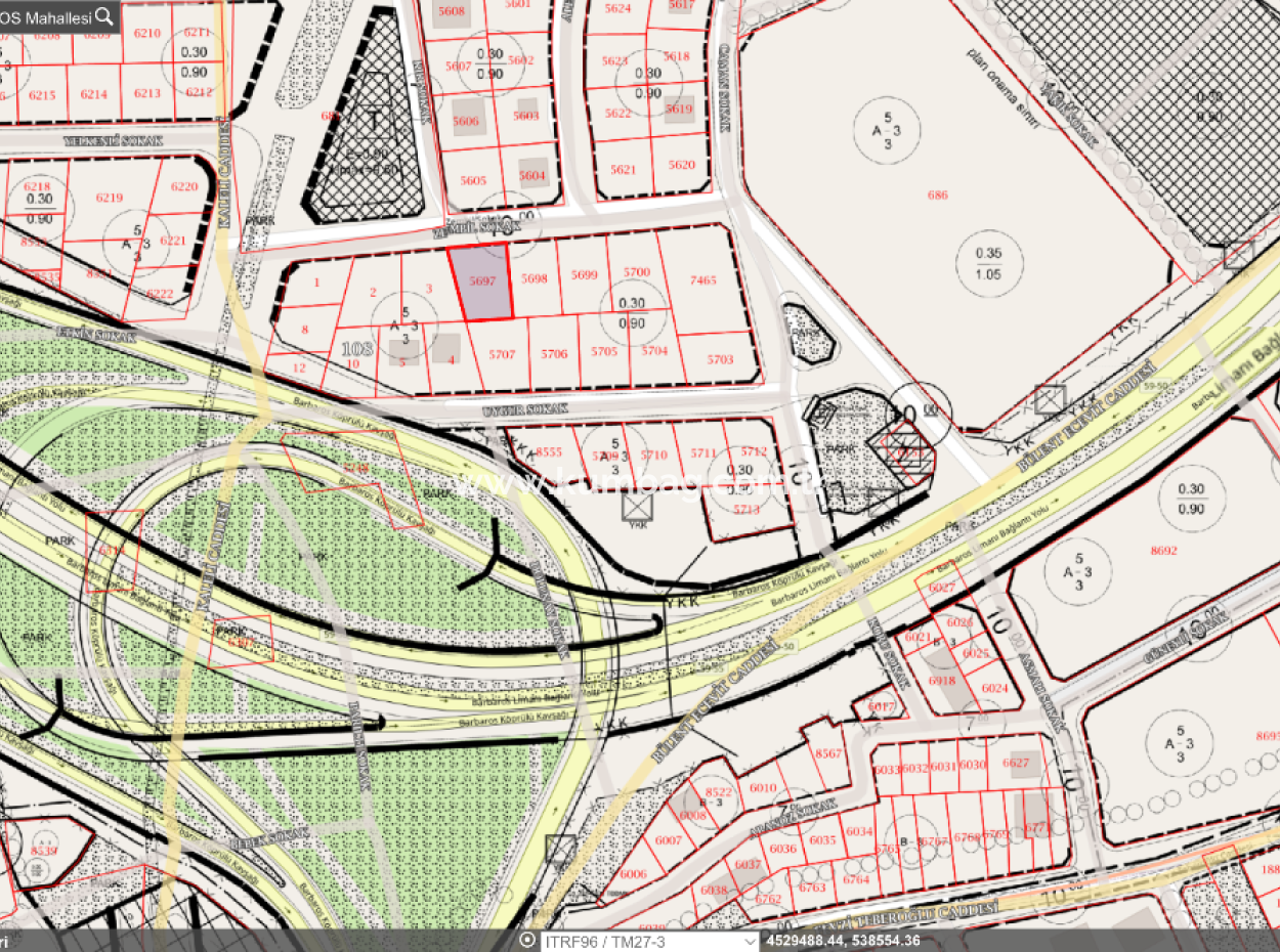 Tekirdağ Barbaros'ta İnşaata Hazır 363 M2 İmarlı Satılık Arsa