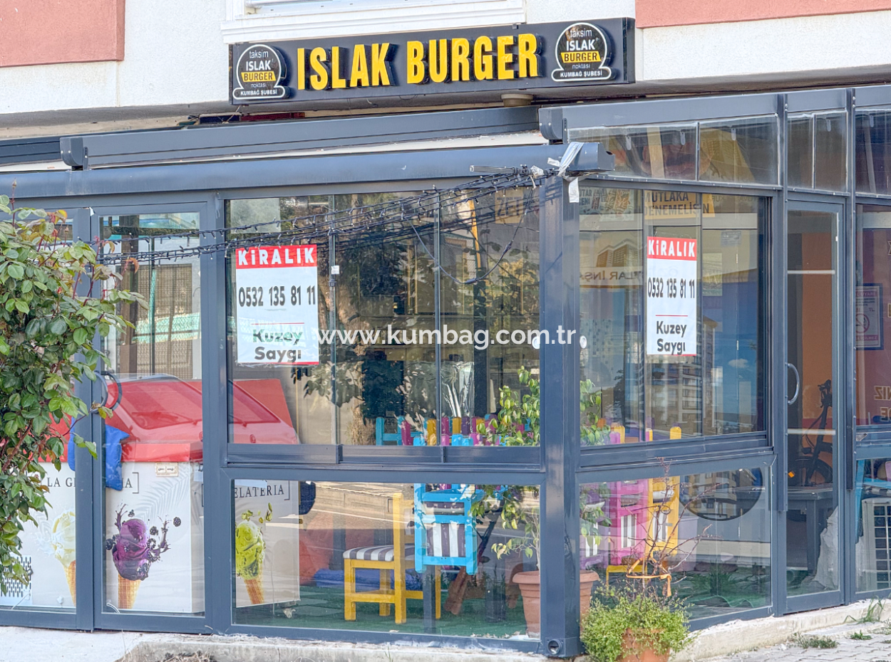 Kumbağ Cadde Üstünde Devren Kiralık Taksim Islak Burger Dükkanı