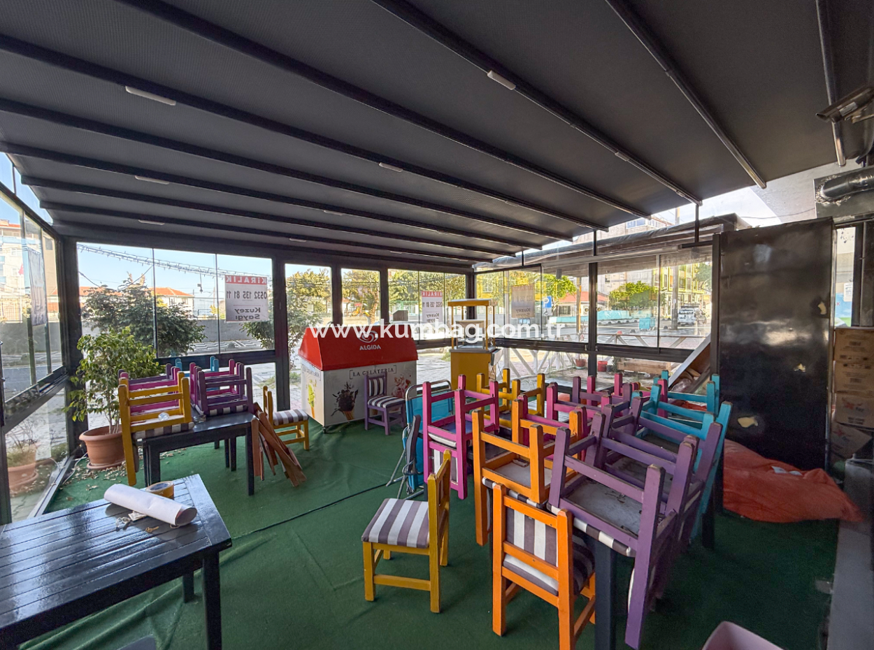 Kumbağ Cadde Üstünde Kiralık Taksim Islak Burger Dükkanı