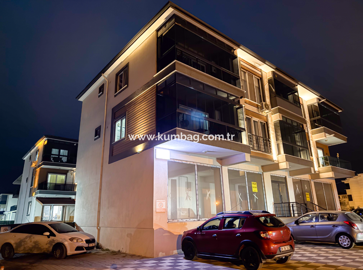 Kumbağ Ana Caddeye Sıfır Site İçinde Kiralık 1+1 Daire