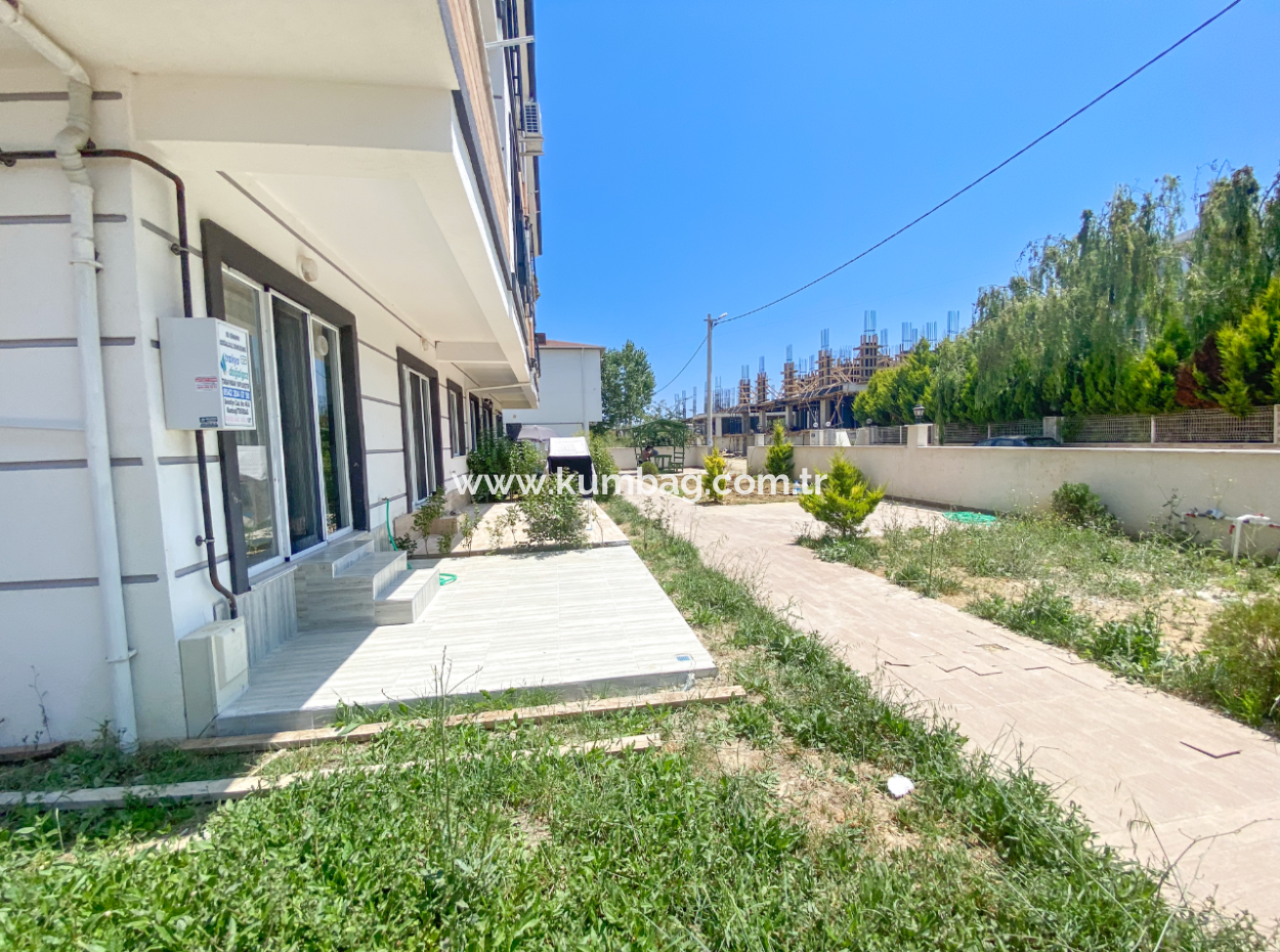Kumbağ'da İskanlı Ferah Satılık 2+1 Köşe Daire