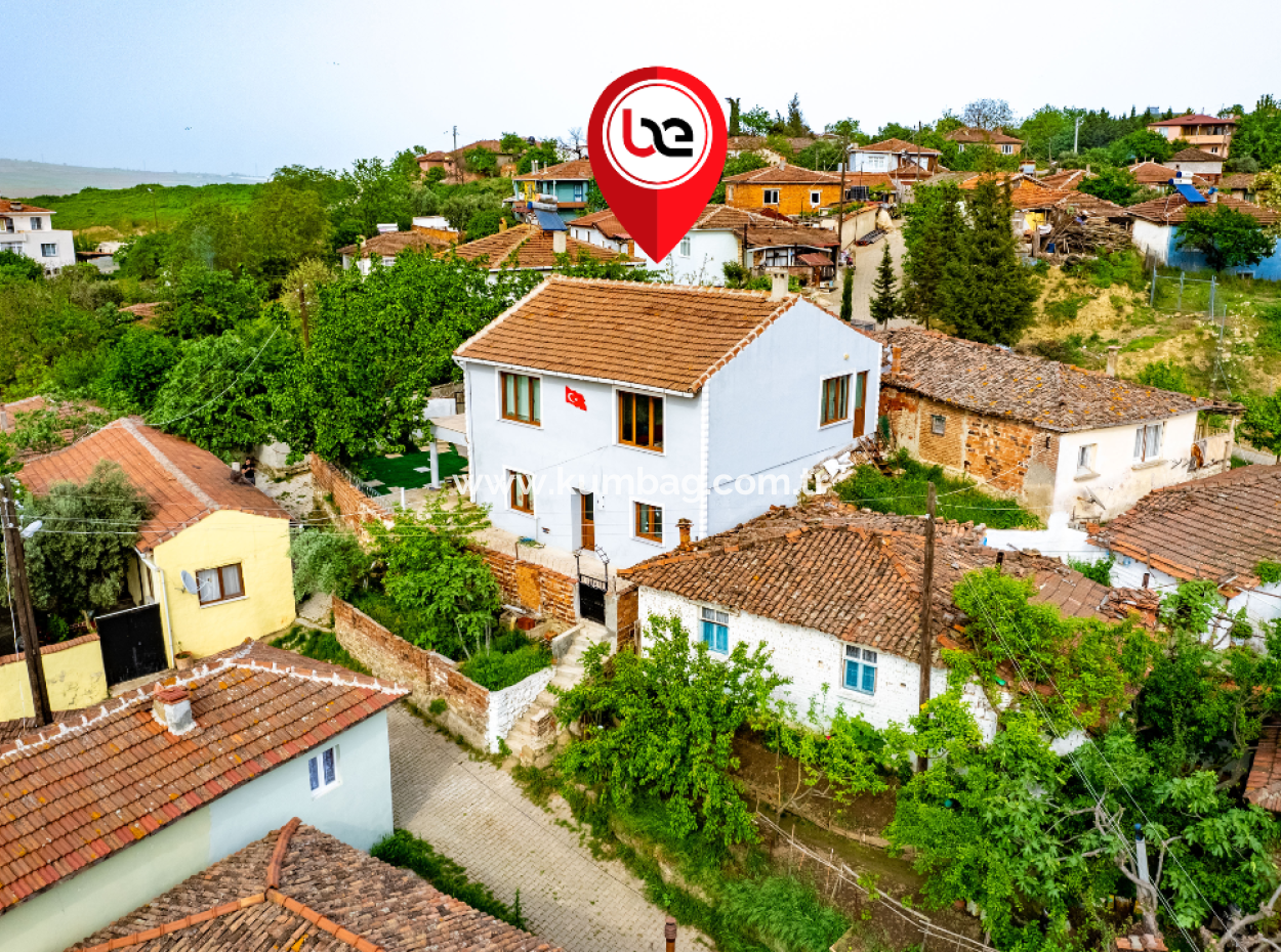 Tekirdağ Naipköy Mah. 4+1 Satılık Müstakil Köy Evi Ve Müştemilat