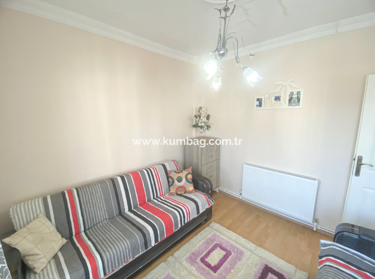 Kumbağ'da Denize Çok Yakın Full Eşyalı Kiralık 2+1 Daire