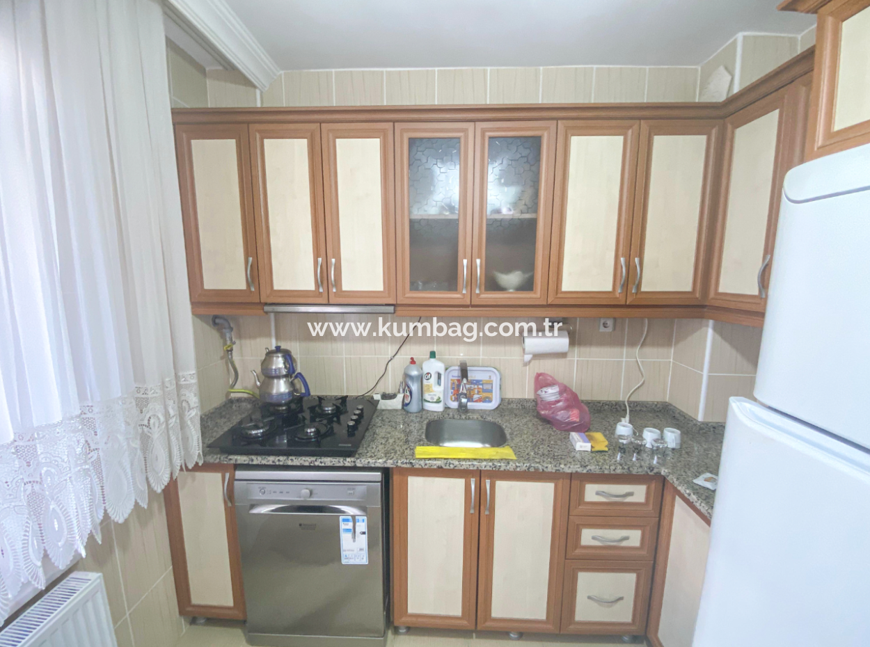 Kumbağ'da Denize Çok Yakın Full Eşyalı Kiralık 2+1 Daire