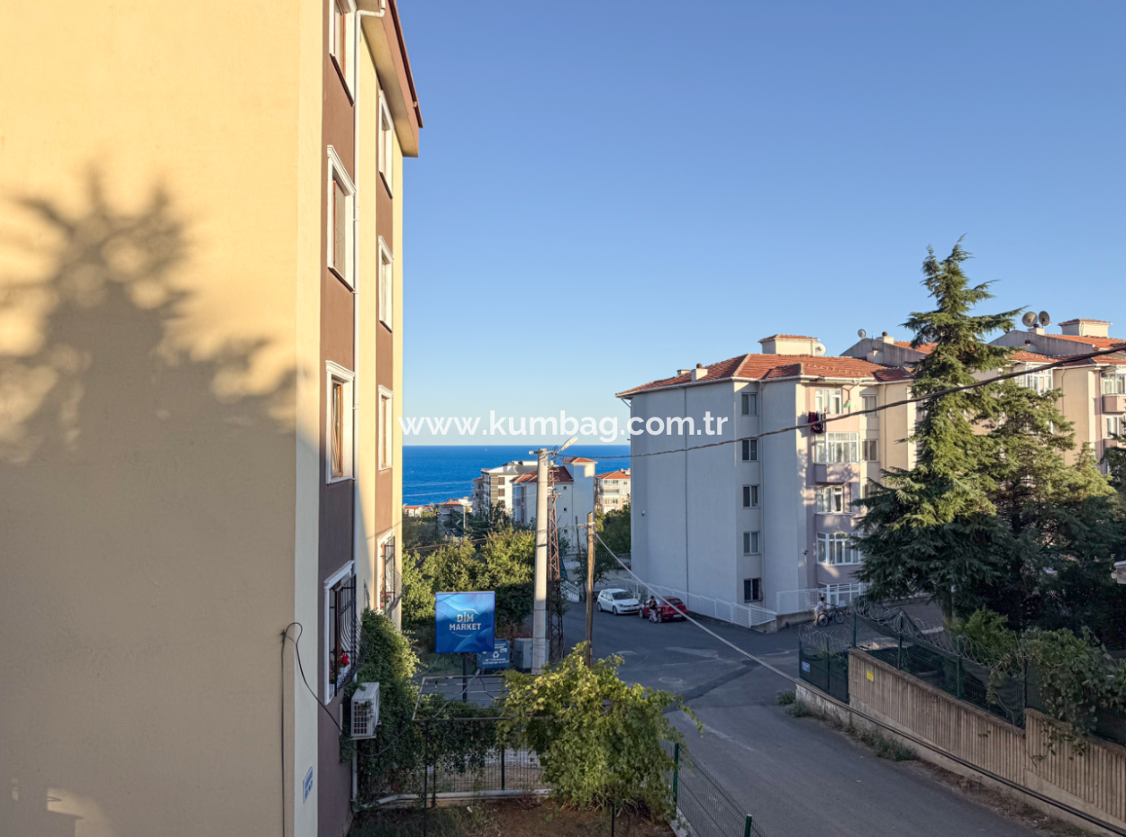 Topağaç'ta Deniz Manzaralı Yeni Ve Full Eşyalı Satılık 2+1 Daire
