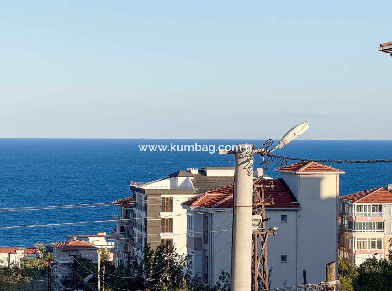 Topağaç'ta Deniz Manzaralı Yeni Ve Full Eşyalı Satılık 2+1 Daire