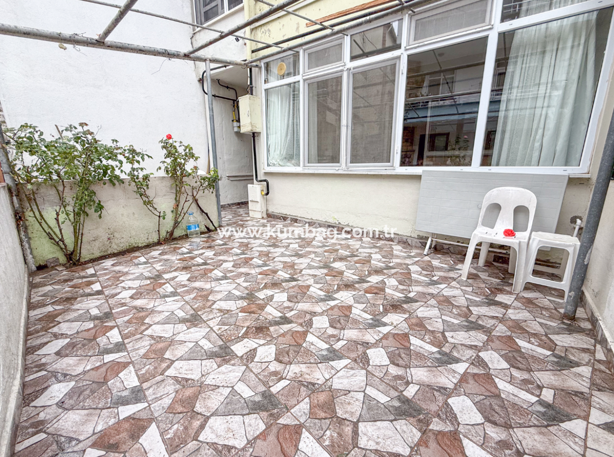 Kumbağ Merkezi Konumda Bahçeli Full Eşyalı 1+1 Satılık Daire
