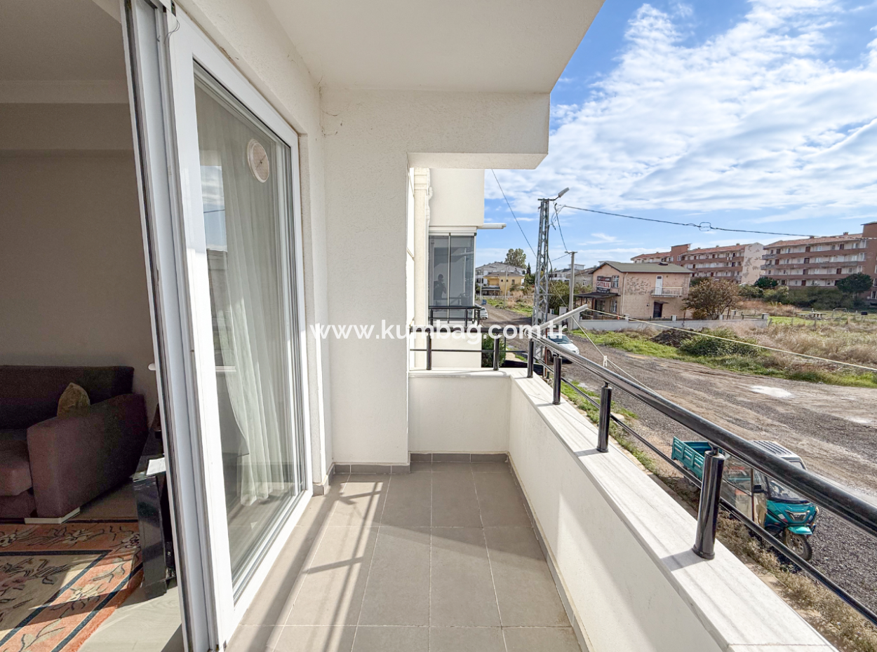 Aquaparklı Havuzlu Denize Yakın Sitede Eşyalı 1+1 Satılık Daire