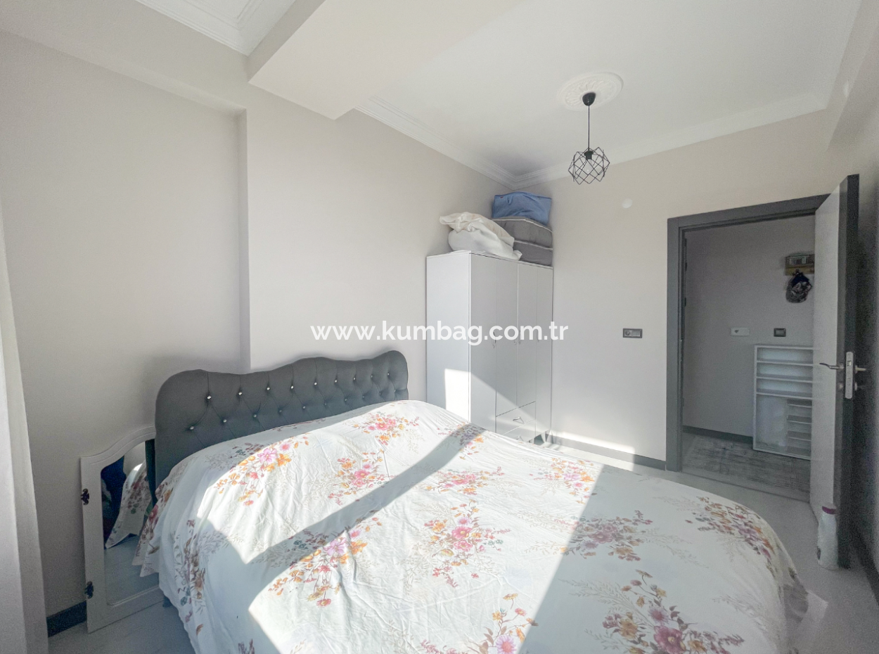 Komple Deniz Manzaralı Kumbağ Tepede İskanlı Satılık 2+1 Daire