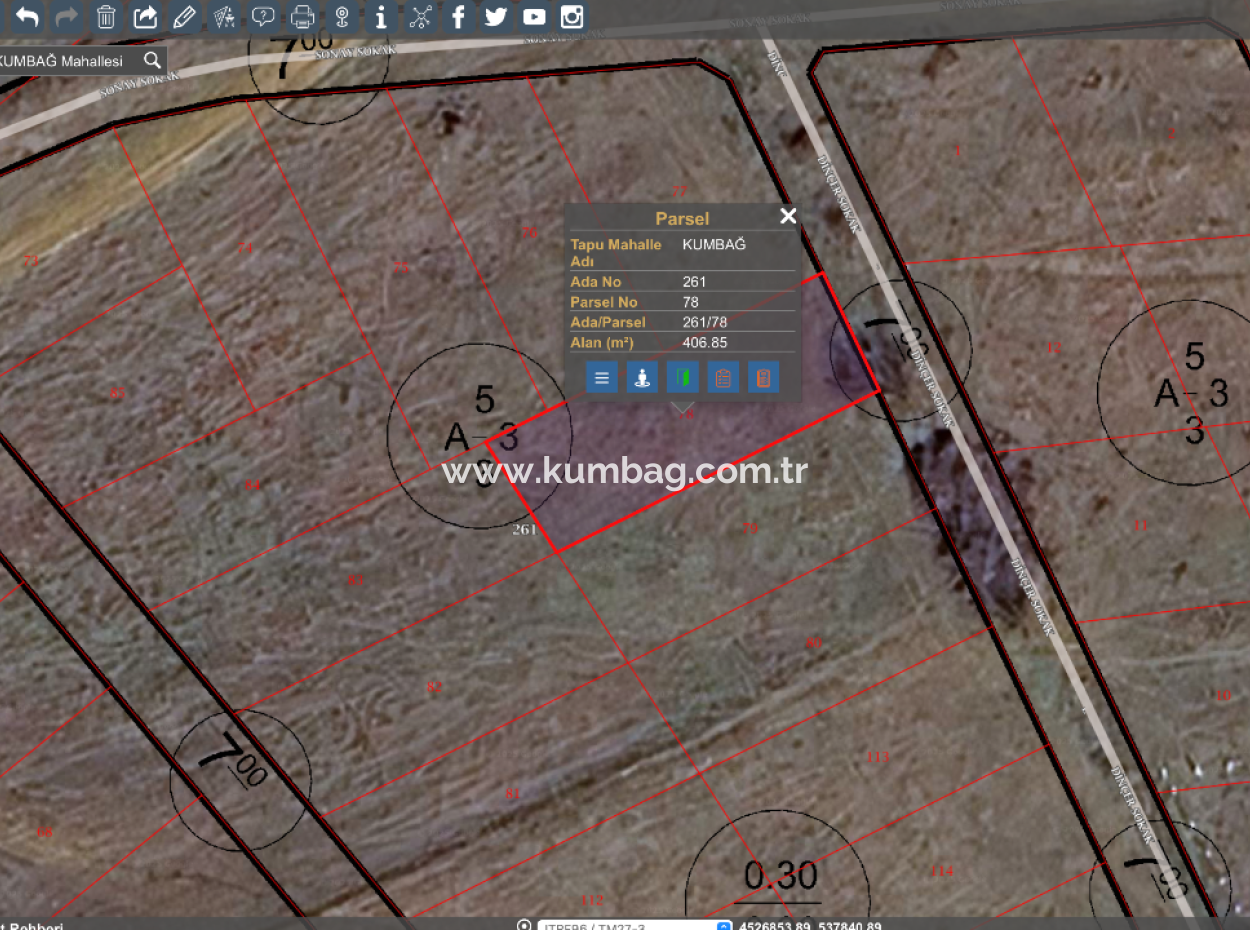 Tekirdağ Kumbağ'da İmarlı İfrazlı Yatırıma Uygun Satılık Arsa