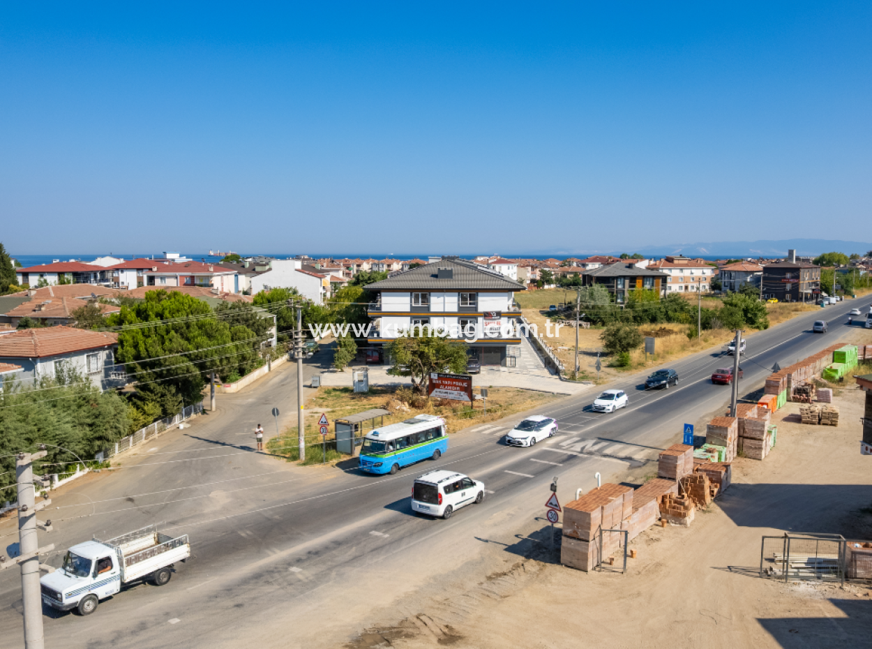 Kumbağ Deniz Tarafında Havuzlu Sitede Satılık Lüks 2+1 Daireler