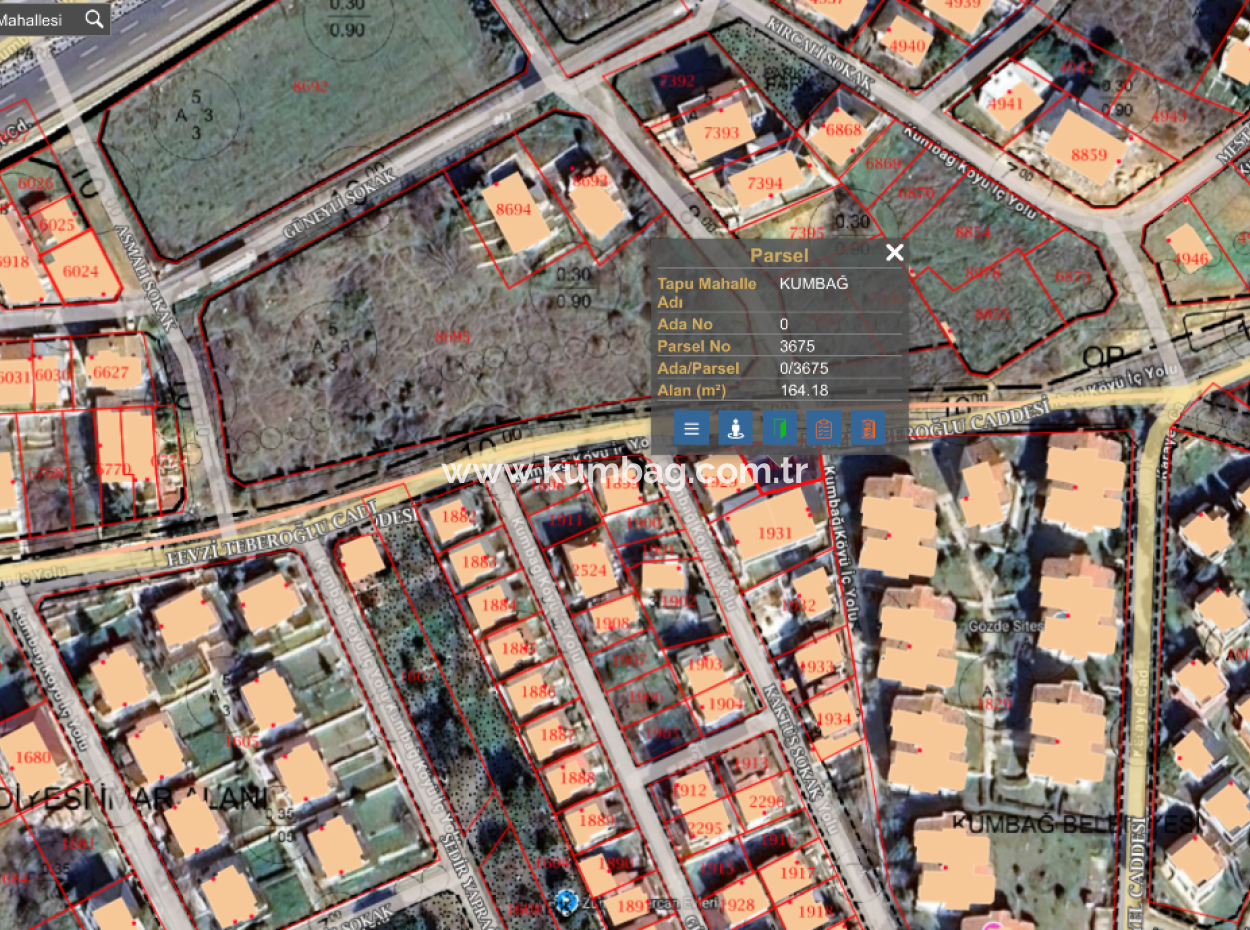 Kumbağ'da 3 Kat İmarlı Denize Çok Yakın 164 M2 Satılık Arsa