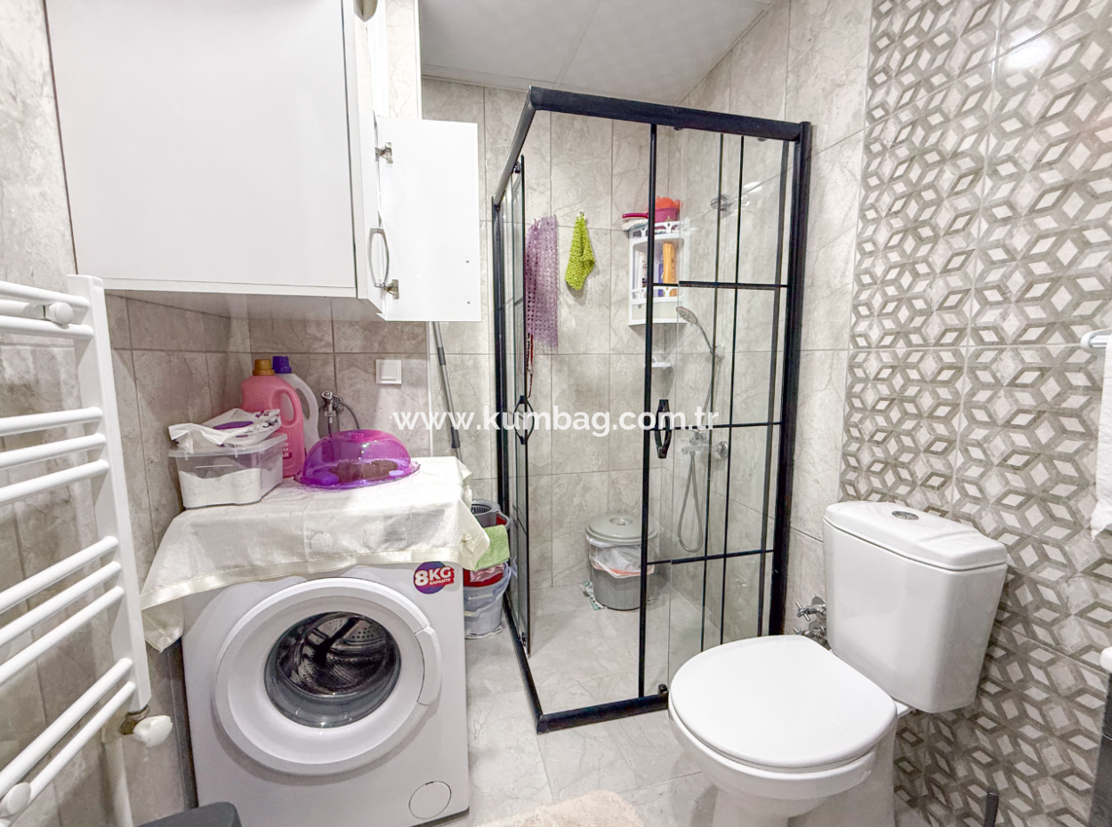 Kumbağ'da Merkezi Konumda İskanlı 1+1 Satılık Daire