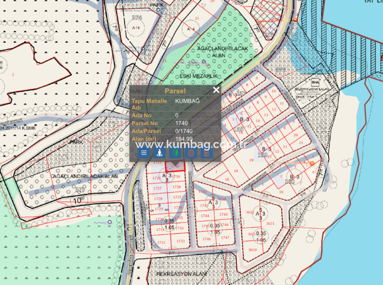 Kumbağ'da İnşaata Hazır Nezih Konumda 185 M2 Satılık İmarlı Arsa