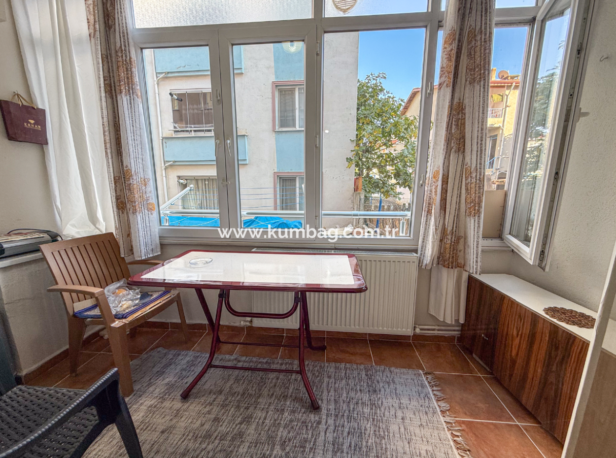 Kumbağ Köy İçinde Full Eşyalı Ve Geniş 1+1 Kiralık Daire