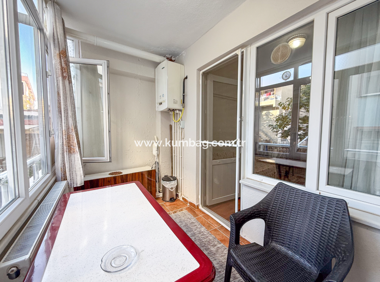 Kumbağ Köy İçinde Full Eşyalı Ve Geniş 1+1 Kiralık Daire
