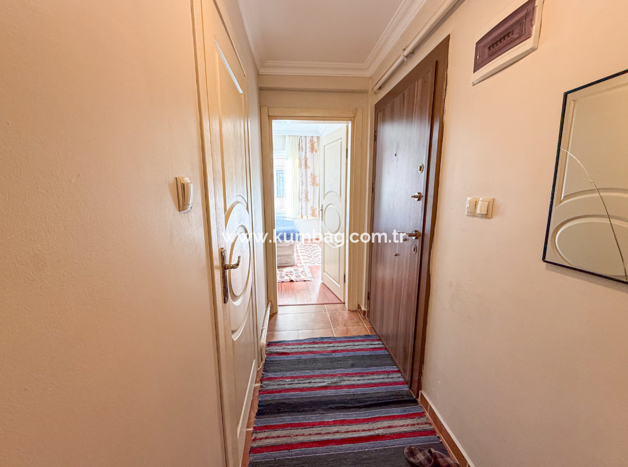 Kumbağ Köy İçinde Full Eşyalı Ve Geniş 1+1 Kiralık Daire