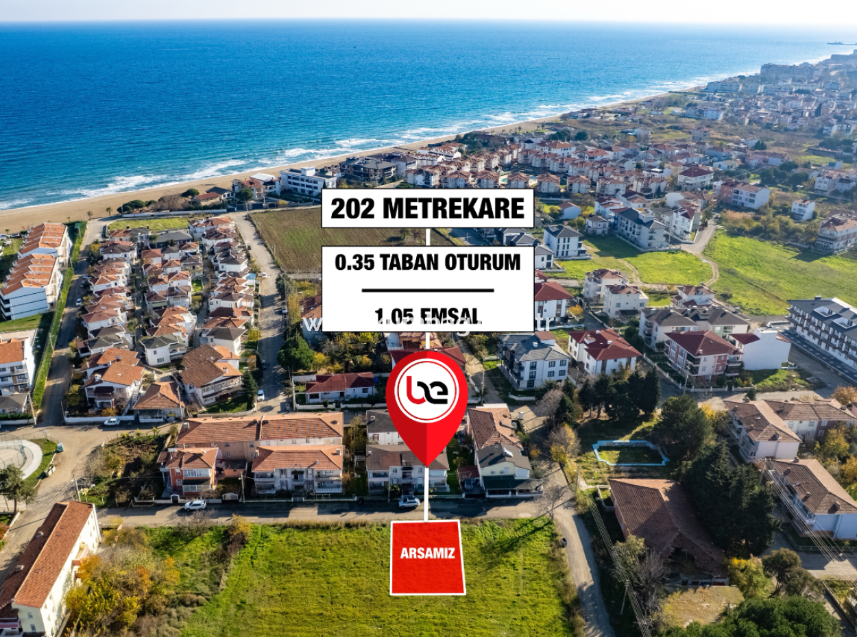 Kumbağ'da Gündal Plajına Yakın İnşaata Hazır Satılık Arsa