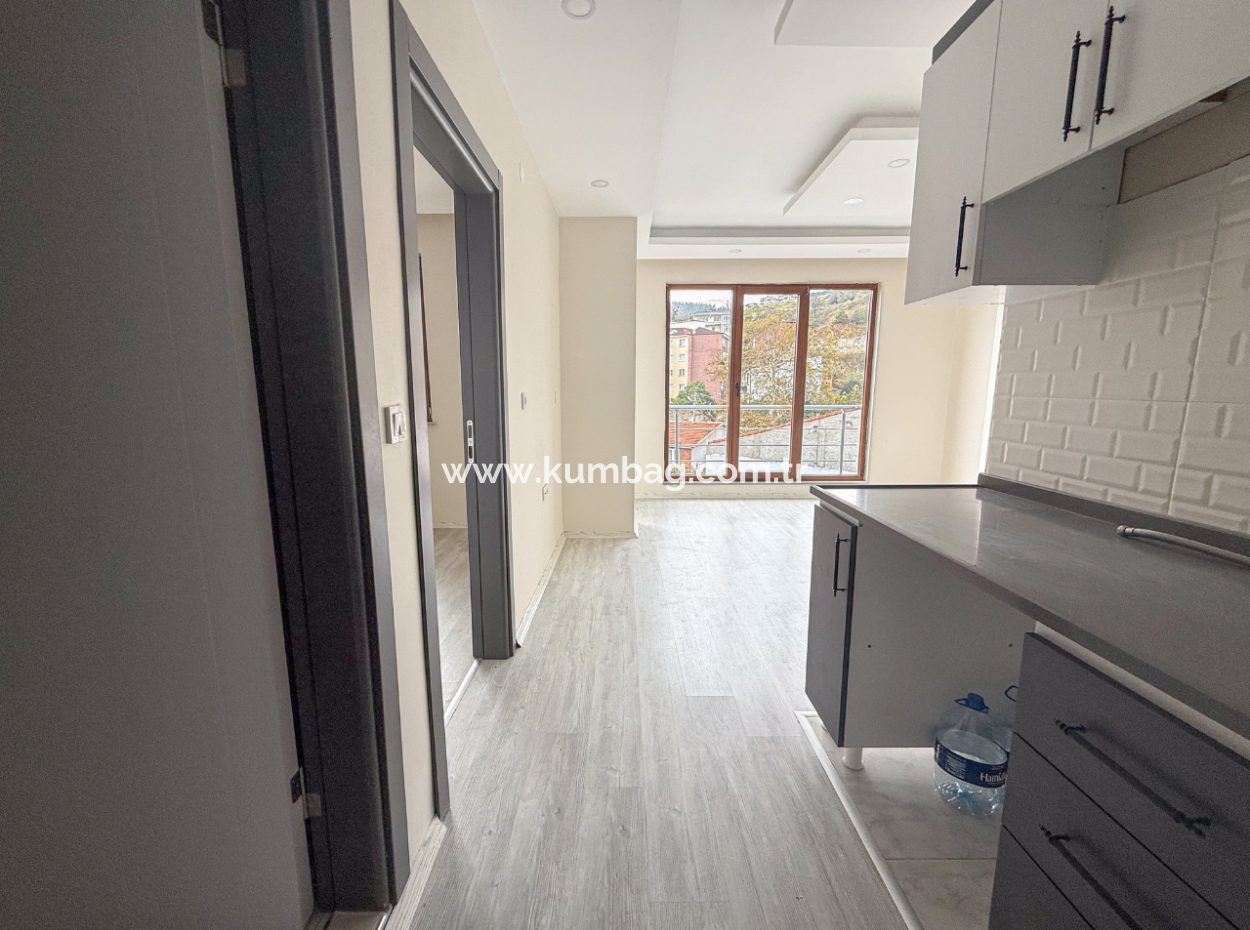 Kumbağ Pazar Sokağı Yeni Ve Asansörlü Binada Kiralık 1+1 Daire