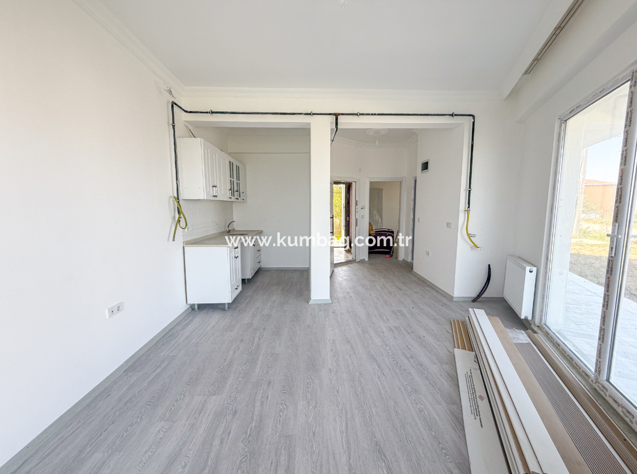 Kumbağ'da Panoramik Deniz Manzaralı Kiralık 1+1 Daire