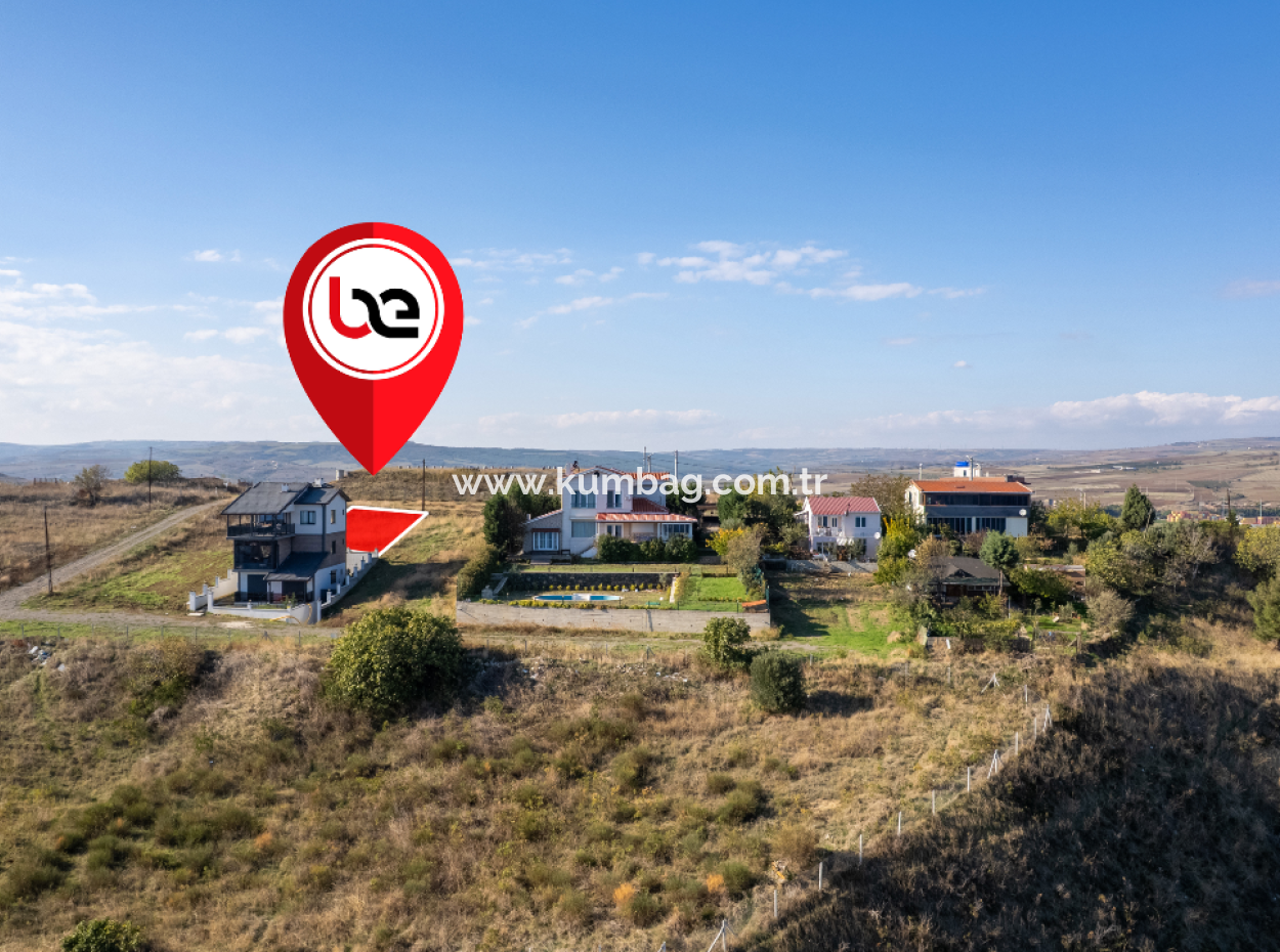 Kumbağ'da Deniz Manzaralı 275M2 Konut İmarlı İnşaata Hazır Arsa