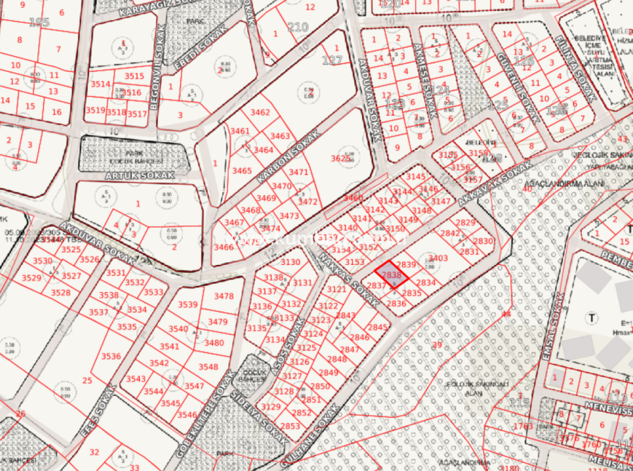 Kumbağ'da Deniz Manzaralı 275M2 Konut İmarlı İnşaata Hazır Arsa