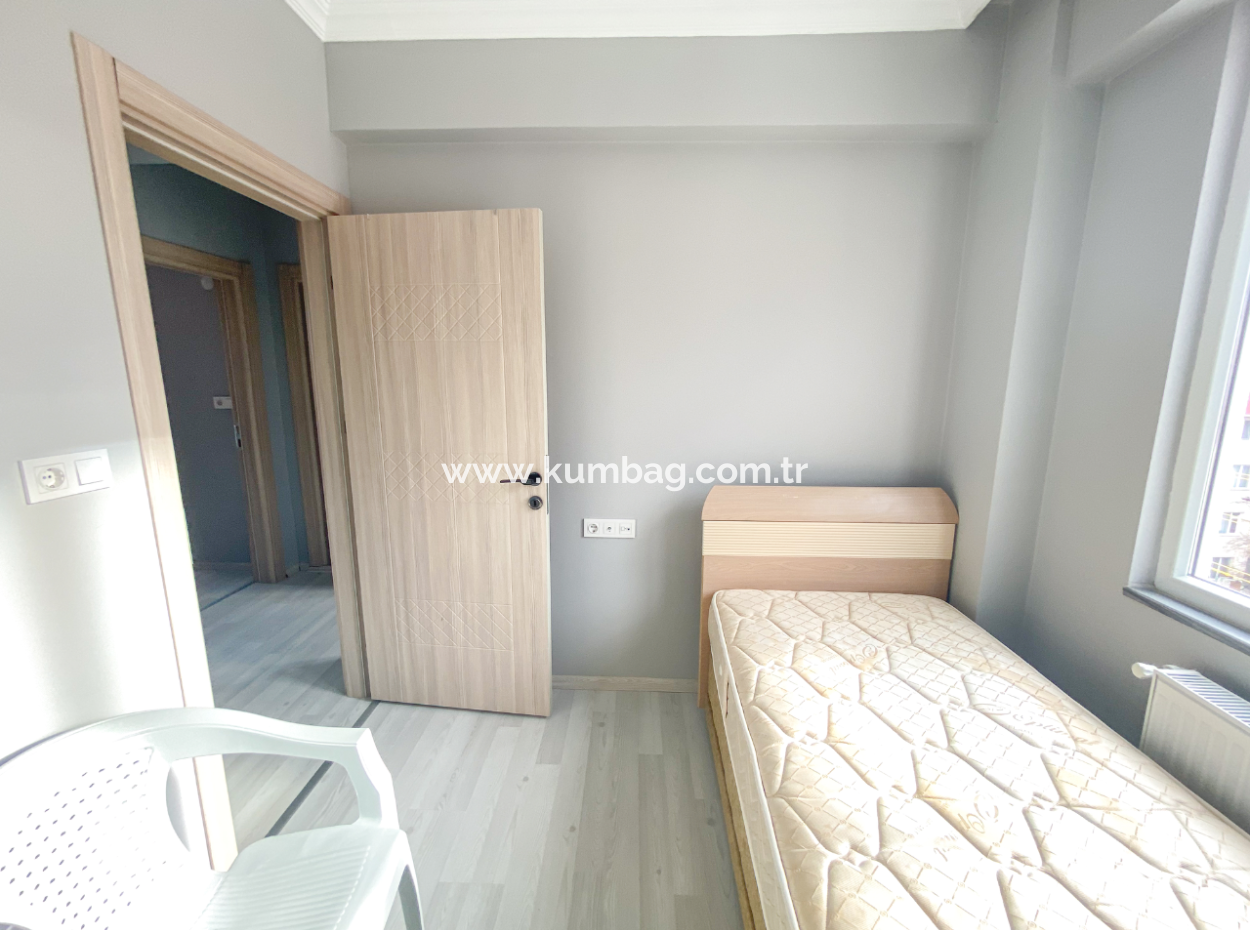 Kumbağ Merkezi Konumda Eşyalı Deniz Manzaralı 2+1 Kiralık Daire