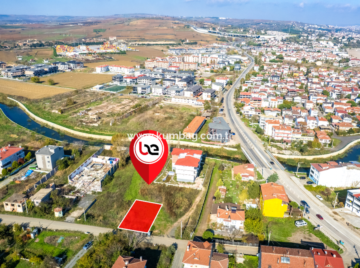 Kumbağ'da Caddeye Sıfır 4 Kat Konut İmarlı Satılık Arsa