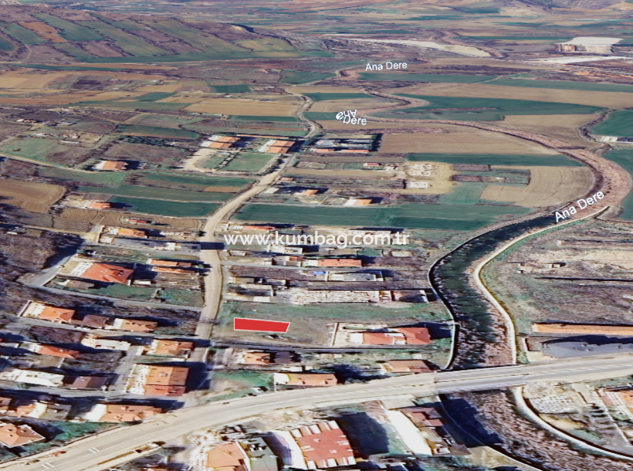 Kumbağ'da Caddeye Sıfır 4 Kat Konut İmarlı Satılık Arsa