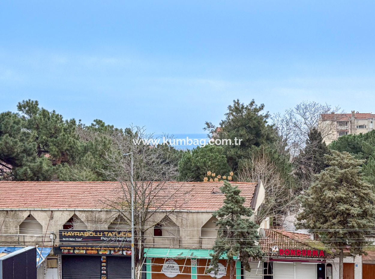 Kumbağ Merkezde Teraslı Ve Çift Balkonlu Satılık 3+1 Dubleks