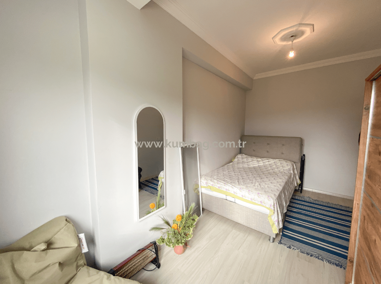 Kumbağ Havuzlu Sitede Full Eşyalı Sezonluk Kiralık Lüks 1+1 Daire