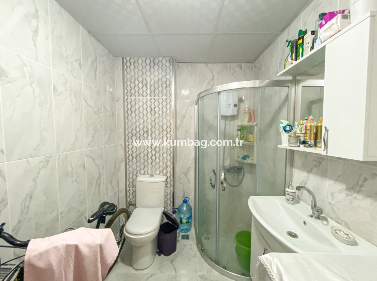 Kumbağ Havuzlu Sitede Full Eşyalı Kiralık Lüks 1+1 Daire