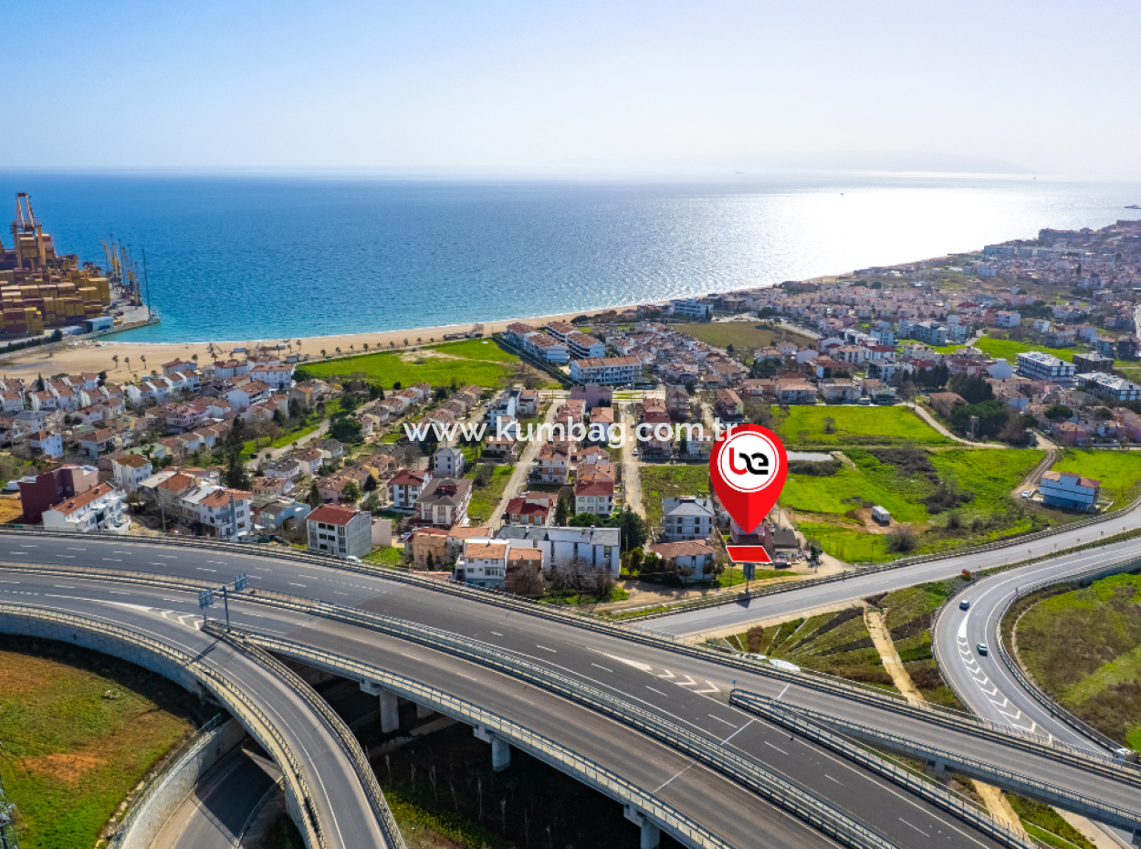 Kumbağ'da Gündal Plajına Yakın 185 M2 Blok Nizam Satılık Arsa