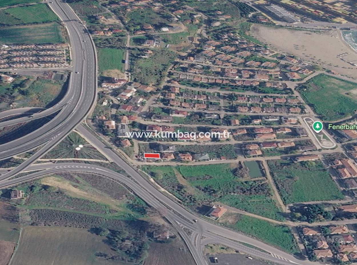 Kumbağ'da Gündal Plajına Yakın 185 M2 Blok Nizam Satılık Arsa