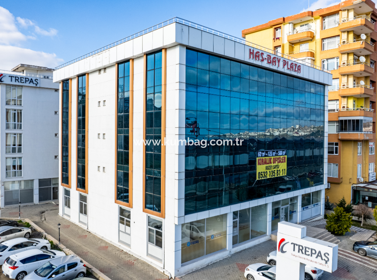 100.Yıl Alt Yol Caddede Deniz Manzaralı Komple Kiralık Plaza