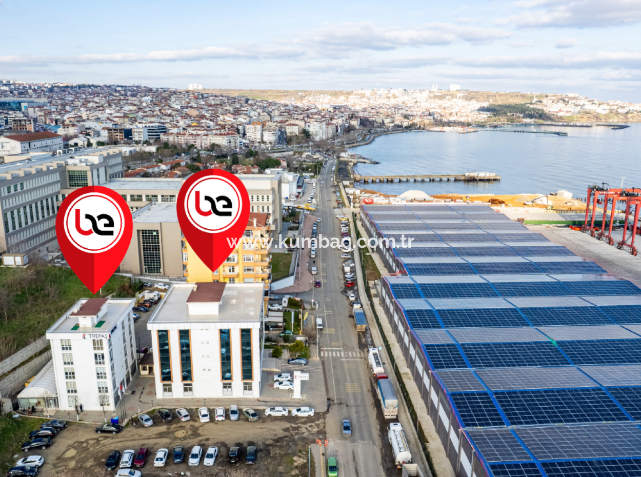 100.Yıl Alt Yol Caddede Deniz Manzaralı Komple Kiralık Plaza