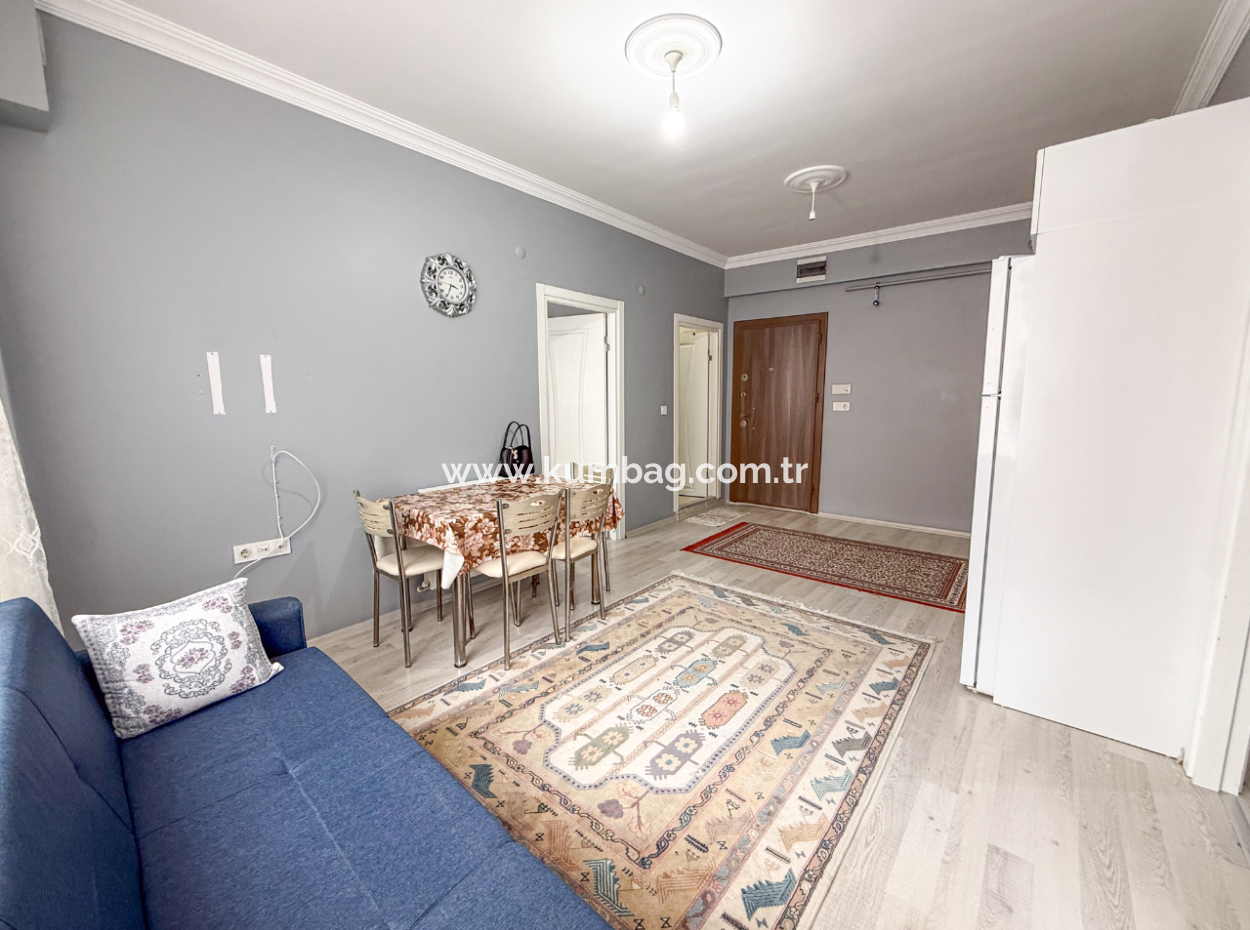 Kumbağ Limanda Asansörlü İskanlı Binada Satılık 2+1 Eşyalı Daire