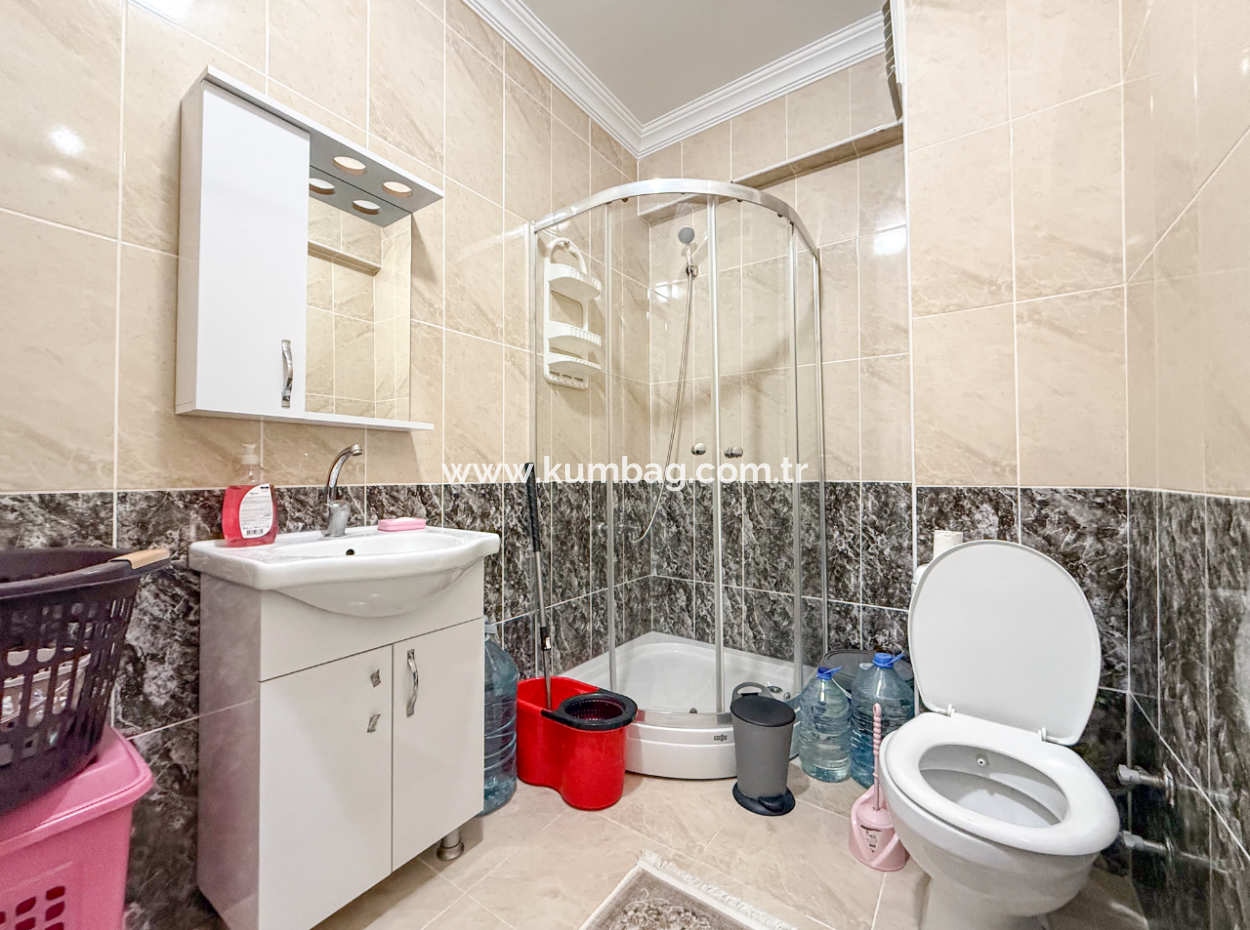 Kumbağ Limanda Asansörlü İskanlı Binada Satılık 2+1 Eşyalı Daire