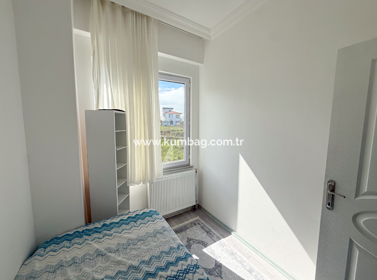 Kumbağ'da Panoramik Deniz Manzaralı Satılık 2+1 Daire