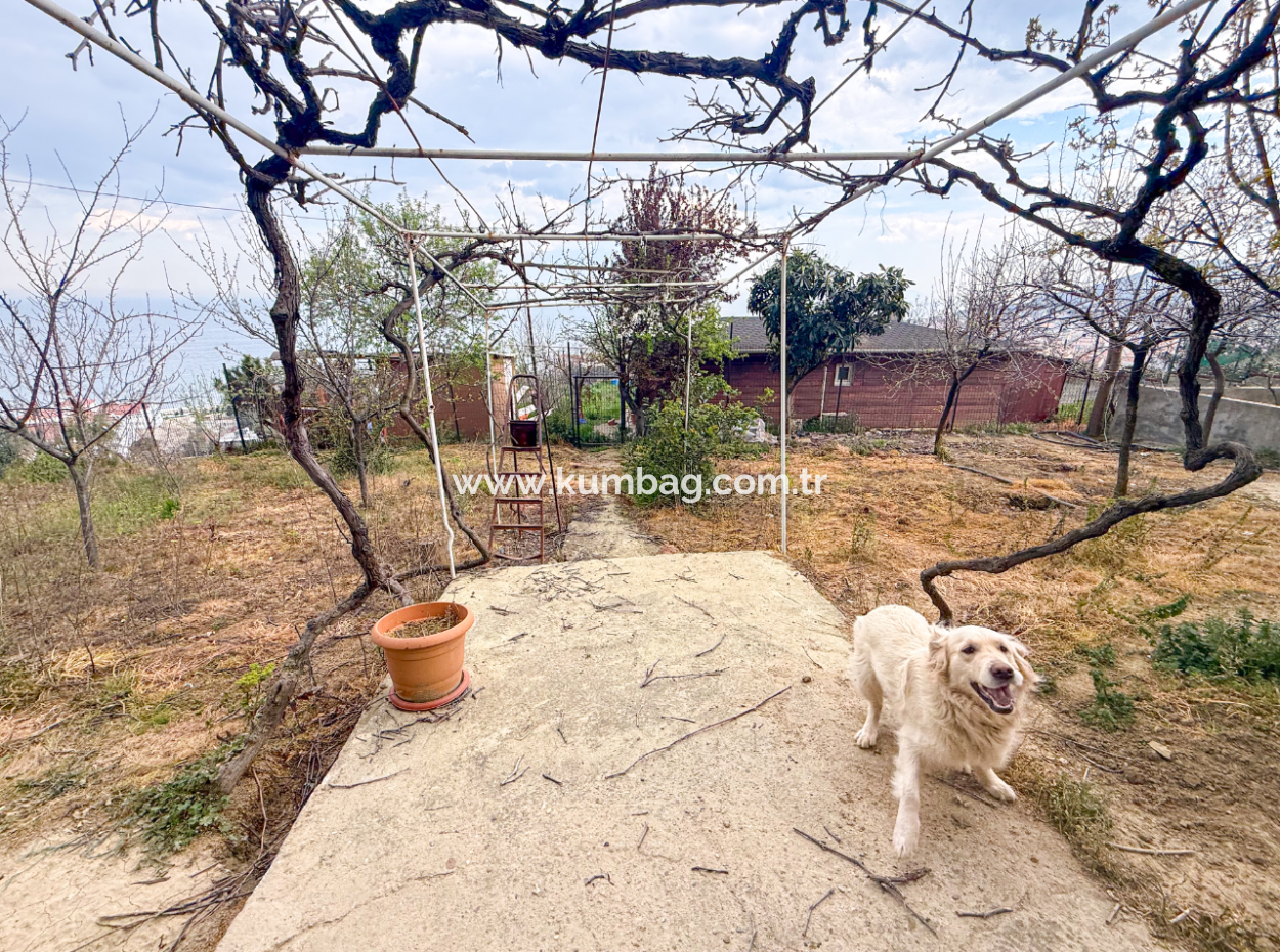 Kumbağ'da Panoramik Deniz Manzaralı Satılık 3+1 Dubleks Villa